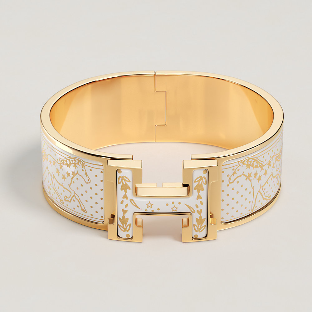 Clic Clac H Cheval de Coeur Bandana bracelet | Hermès USA
